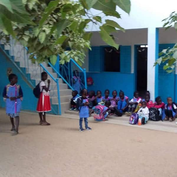 école nianning Le village de Nianing petite côte Sénégal visite de l'école